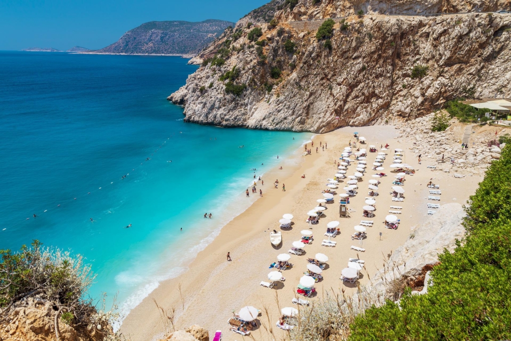 kas the beach in Antalya