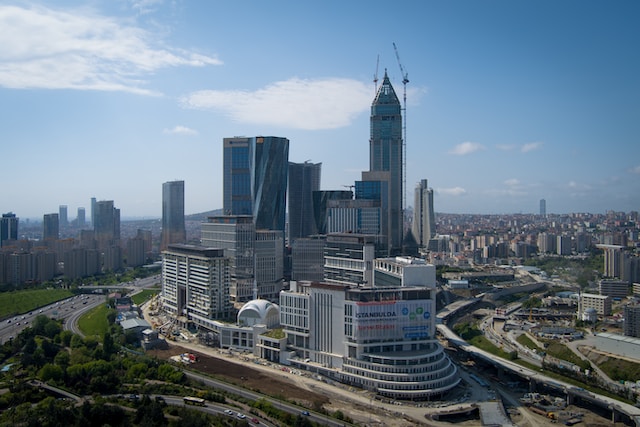 Modern mixed-use area in Ataşehir